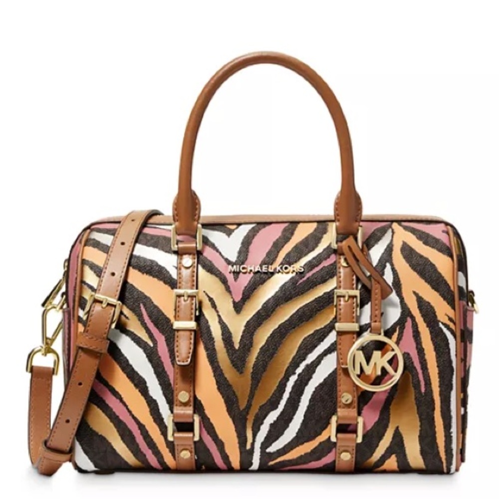 Michael Kors Jet Set Charm Duffle Satchel Duffle Crossbody Tote Shoulder Purse